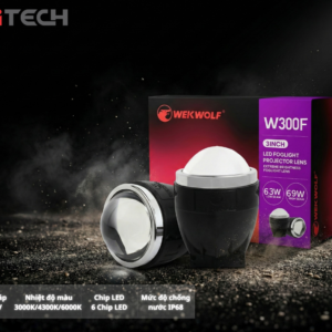 Lắp đặt bi gầm ô tô wekwolf  W300
