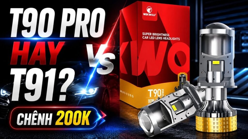 so sánh wekwolf t90 pro và t91 pro