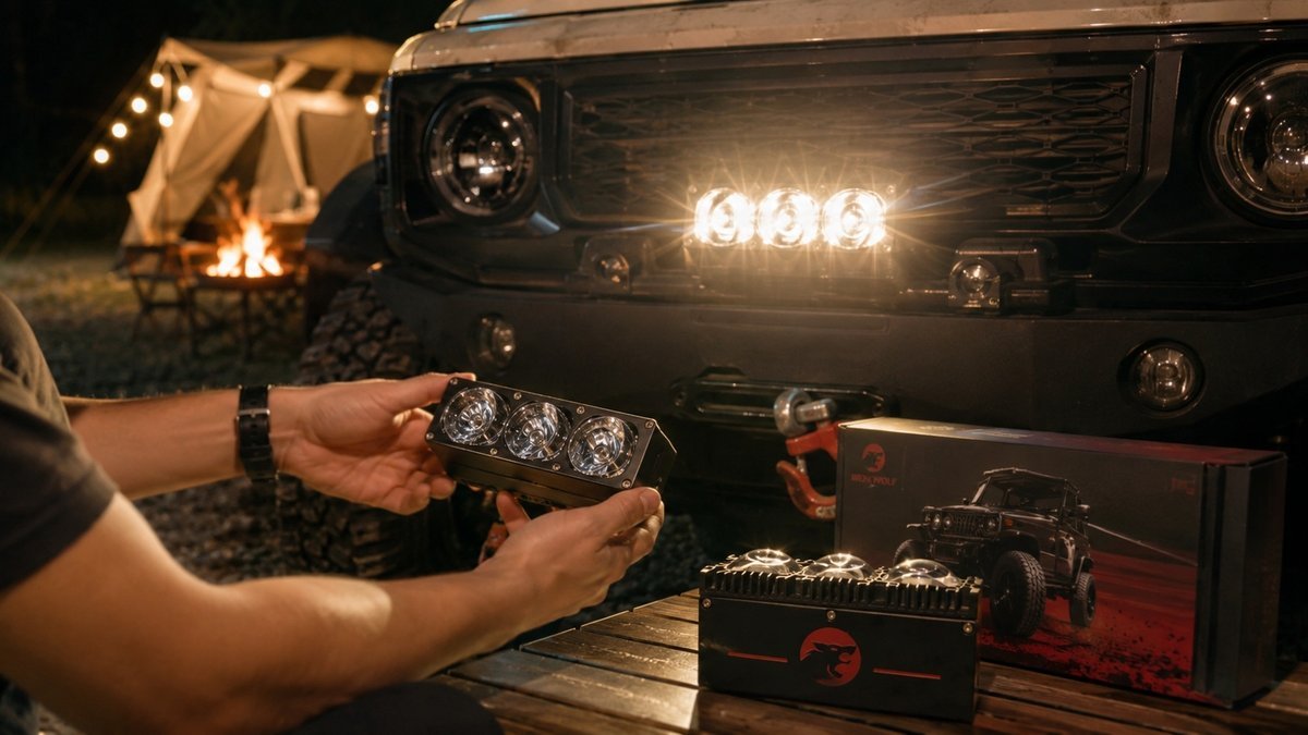 đèn trợ sáng wekwolf z3 pro
